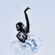 Precious Adams in the poster image for Swan Lake.